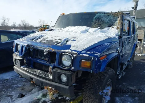 2006 Hummer H2 Suv z USA, uszkodzony, nr VIN 5GRGN23U76H102155